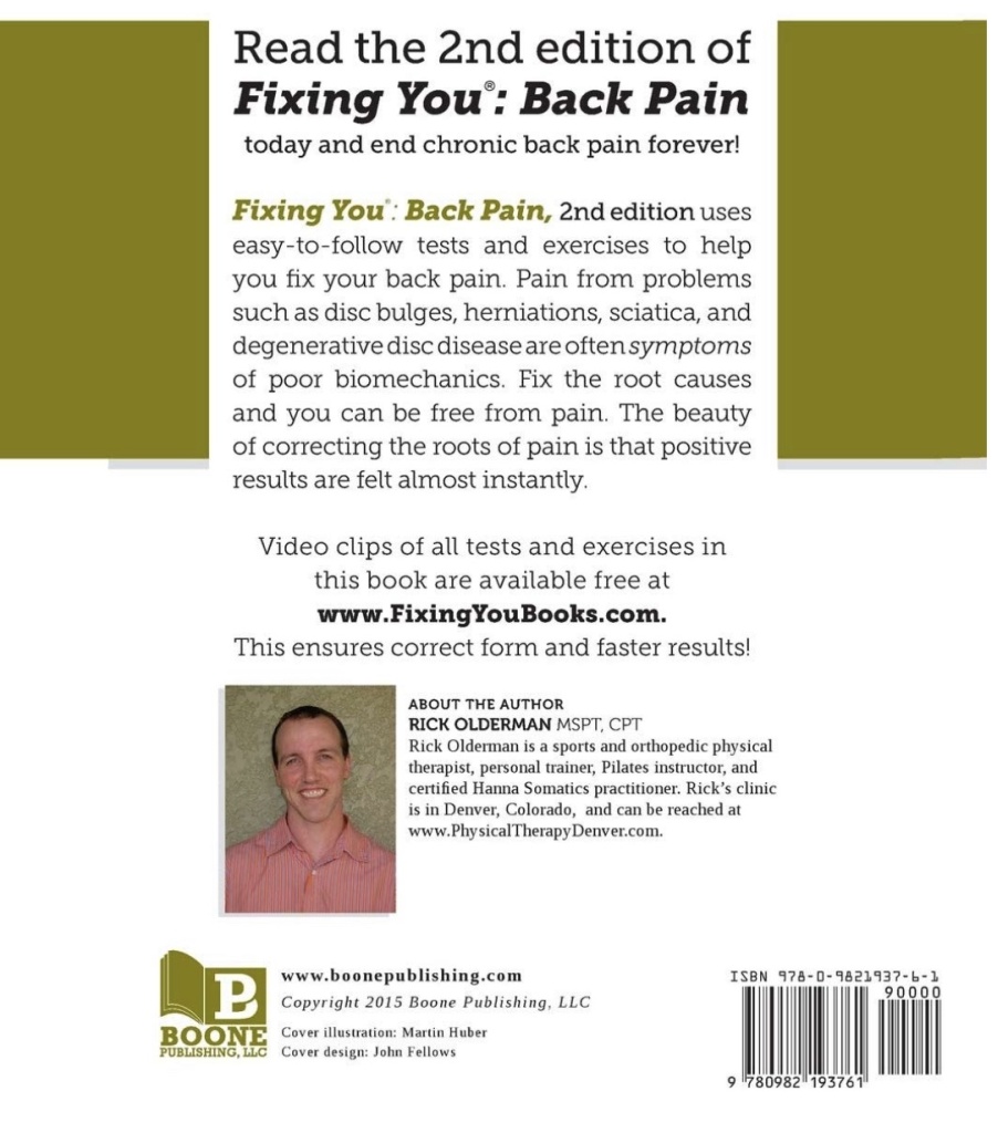 Back Pain back cover